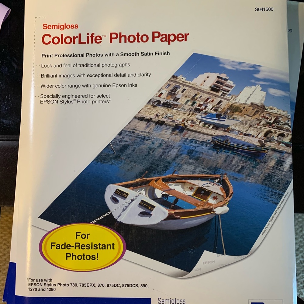 Epson photo paper